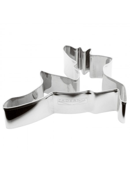 Вырубка форма для приготовления пряников и печенья, Олень, 8х7х3 см нержавеющая сталь, Paderno. (47379-08)