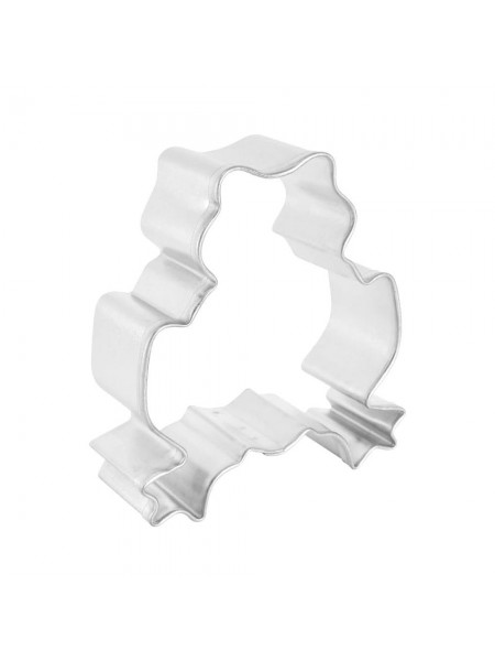 Вырубка форма для приготовления пряников и печенья, Лягушка, 8х8х3 см нержавеющая сталь, Paderno. (47380-08)