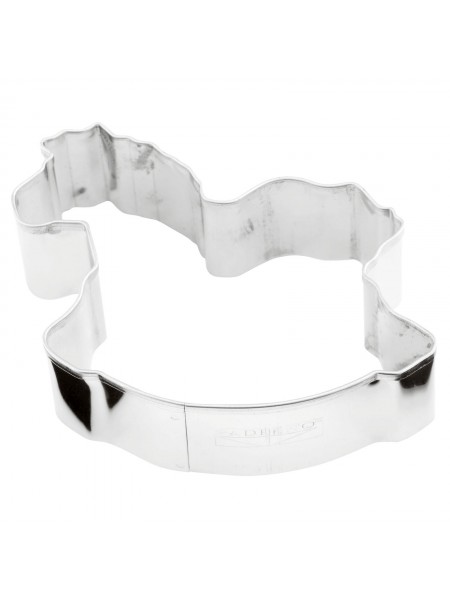 Вырубка форма для приготовления пряников и печенья, Лошадка, 8х5х3 см нержавеющая сталь, Paderno. (47381-08)