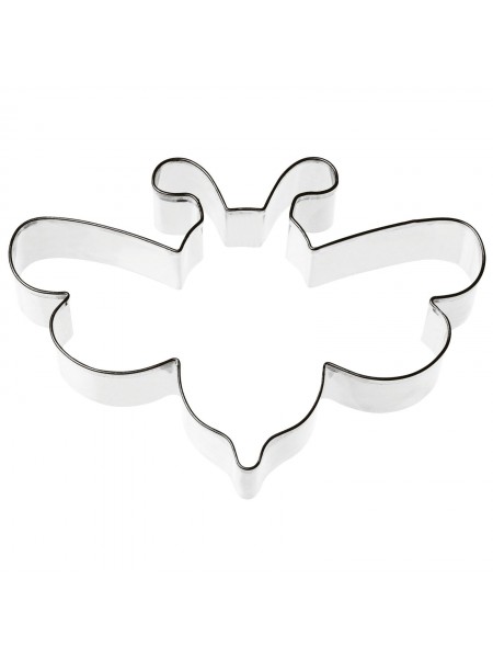 Вырубка форма для приготовления пряников и печенья, Пчела, 11.6х8х3 см нержавеющая сталь, Paderno. (47382-06)