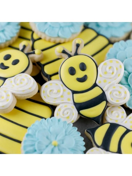 Вырубка форма для приготовления пряников и печенья, Пчела, 11.6х8х3 см нержавеющая сталь, Paderno. (47382-06)