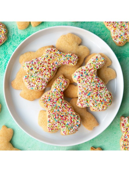 Вырубка форма для приготовления пряников и печенья, Заяц, 7х8,5х3 см нержавеющая сталь, Paderno. (47402-01)