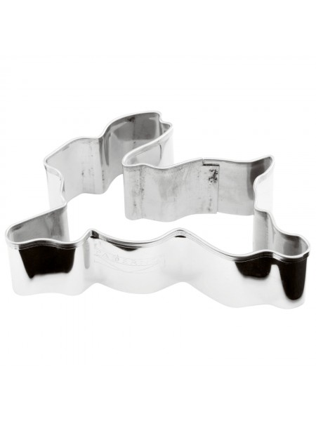 Вырубка форма для приготовления пряников и печенья, Заяц, 8х5х3 см нержавеющая сталь, Paderno. (47402-08)