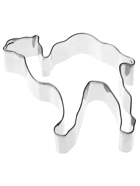 Вырубка форма для приготовления пряников и печенья, Верблюд, 9х8.6х3 см нержавеющая сталь, Paderno. (47404-01)