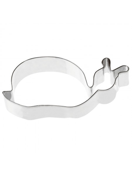 Вырубка форма для приготовления пряников и печенья, Улитка, 11х6х3 см нержавеющая сталь, Paderno. (47404-02)