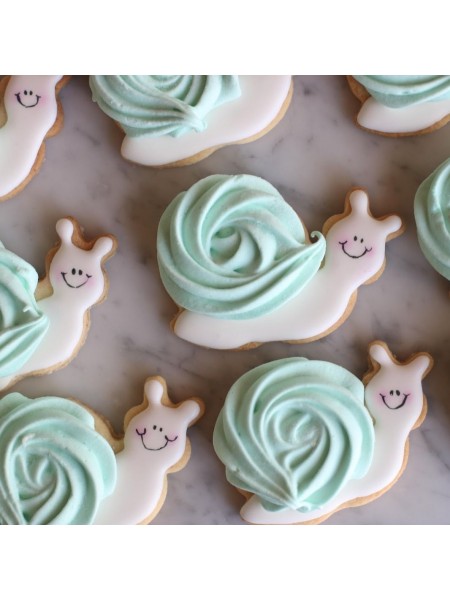 Вырубка форма для приготовления пряников и печенья, Улитка, 11х6х3 см нержавеющая сталь, Paderno. (47404-02)