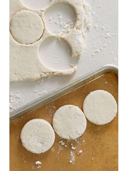 Набор вырубок форм для приготовления пряников и печенья, Круг, 6-7-8 см, 3 штуки, с ручкой, нержавеющая сталь, Paderno. (47414-03)