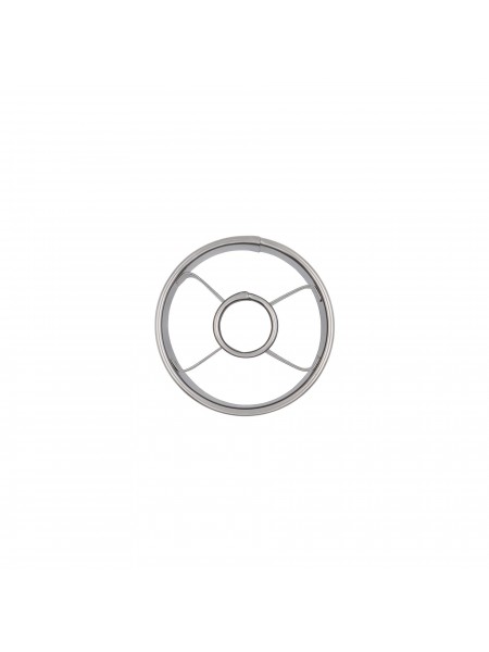 Вырубка форма для приготовления печенья канестрелли, 6х3 см, нержавеющая сталь, Paderno. (47416-06)