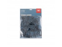 Набор вырубок форм для приготовления пряников и печенья, Английский алфавит, 7-8 см, 26 штук, нержавеющая сталь, Paderno. (47422-26)