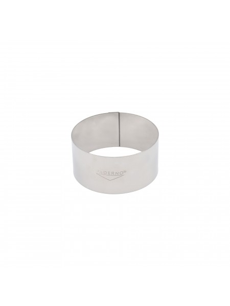 Кольцо кондитерское для торта, гарнира 6х3 см, нерж.сталь, Paderno. (47425-03)