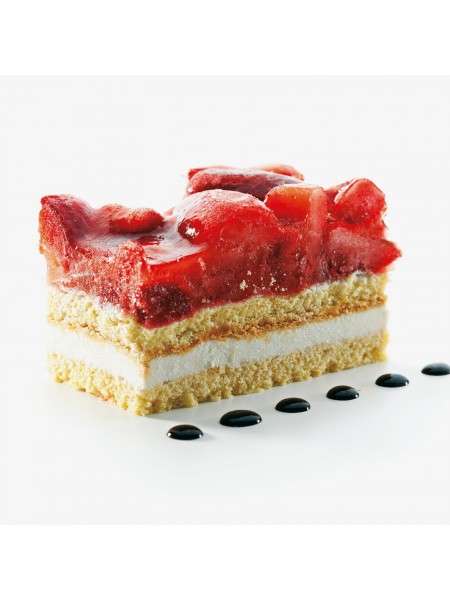 Форма кондитерская прямоугольная для торта, гарнира 12х6х4,5 см, нерж.сталь, Paderno. (47426-07)