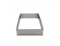 Форма кондитерская раздвижная, 19х28-34х54 см, h-5 см нержавеющая сталь, Paderno. (47528-05)