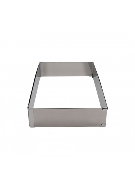 Форма кондитерская раздвижная, 19х28-34х54 см, h-5 см нержавеющая сталь, Paderno. (47528-05)