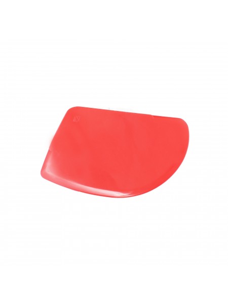 Скребок шпатель кондитерский пластиковый, 120х86 см, красный, Paderno. (47621-02)