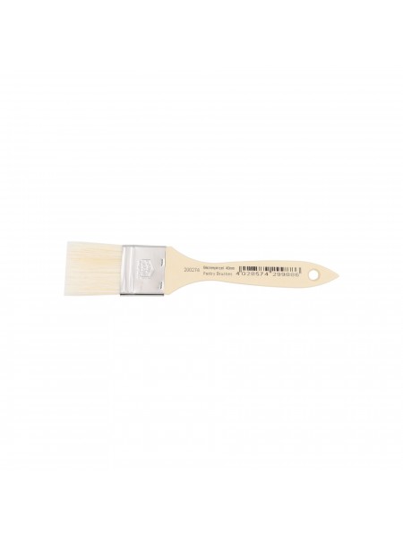 Кисть кондитерская, 4см, натуральная щетина, пластиковая ручка, Paderno. (47642-40)