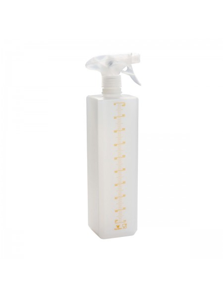 Флакон (распылитель) кондитерский для сбрызгивания выпечки, 1 л, со шкалой и пульверизатором, пластик, Paderno. (47679-11)