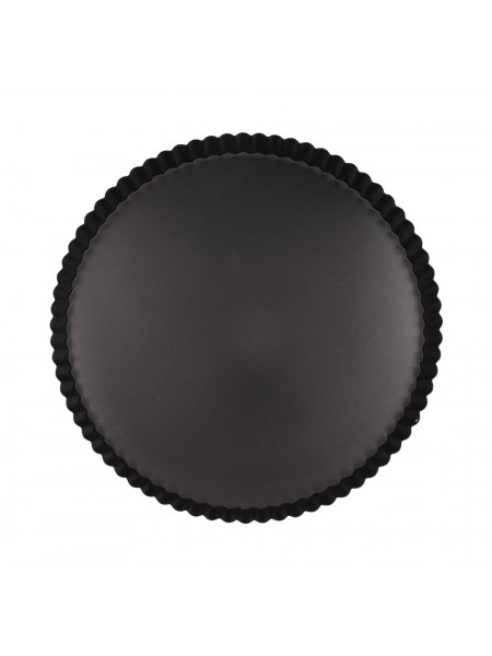 Кондитерская форма для выпечки, волнистый край, 28х2,5см, с антипригарным покрытием, Paderno. (47709-28)