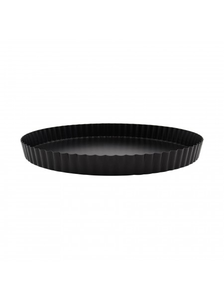 Кондитерская форма для выпечки, волнистый край, 28х2,5см, с антипригарным покрытием, Paderno. (47709-28)