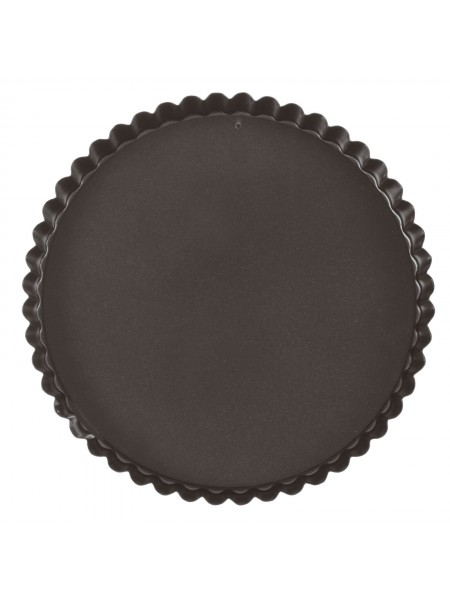 Кондитерская форма для выпечки со съемным дном, волнистый край, 20х2,5см, с антипригарным покрытием, Paderno. (47712-20)