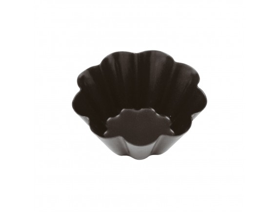 Кондитерская форма корзиночка для выпечки бриошей, 6 см, с антипригарным покрытием, Paderno. (47724-06)