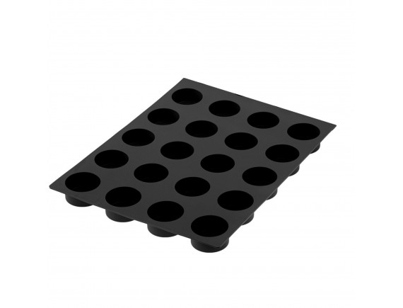 Кондитерская силиконовая форма для выпечки «Стаканчик» 40х30см, 20 ячеек 7х5,5 см, Paderno. (47780-02) (47780-02)