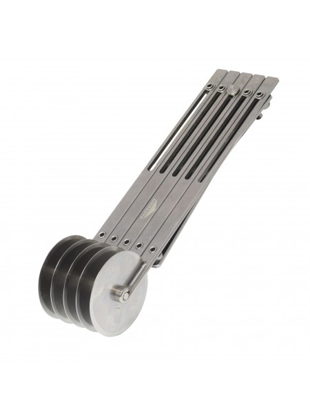 Нож роликовый для резки теста, раздвижной, 5 ровных роликов D-5,5 см, нерж.сталь, Paderno. (47820-05)