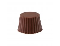 Кондитерская форма для шоколадных конфет, 27.5х17.5 см, 28 ячеек 30х19 мм, поликарбонат, Paderno. (47860-35)