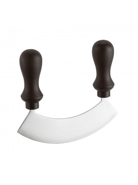 Нож двуручный кухонный для рубки и шинковки овощей и фруктов, 14 см, Paderno. (48017-14)