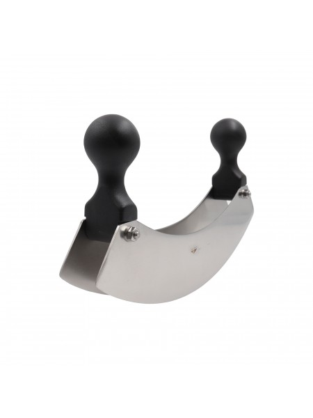 Двойной нож двуручный кухонный для рубки и шинковки овощей и фруктов, 30 см, Paderno. (48215-30)