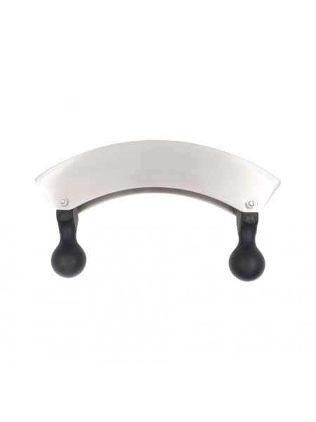 Двойной нож двуручный кухонный для рубки и шинковки овощей и фруктов, 30 см, Paderno. (48215-30)