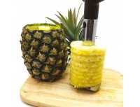Нож кухонный профессиональный для чистки и фигурной нарезки ананаса, D-8 см, L-24 см, Paderno. (48218-00)