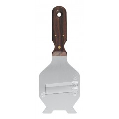 Слайсер нож для трюфеля, 21х8,5 см, терка, нержавеющая сталь, ручка дерево, Paderno. (48236-00)