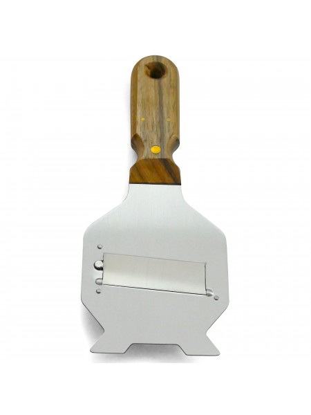 Слайсер (терка) для трюфеля, 21х8,5 см, нержавеющая сталь, ручка дерево, Paderno. (48236-00)