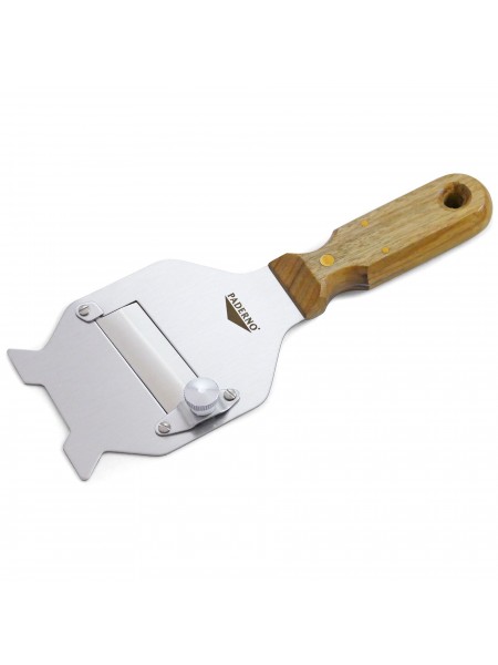 Слайсер (терка) для трюфеля, 21х8,5 см, нержавеющая сталь, ручка дерево, Paderno. (48236-00)