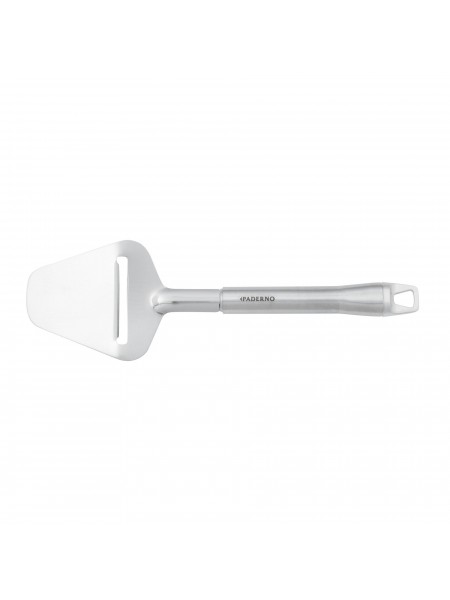 Профессиональная лопатка-нож для нарезки сыра, 24,5 см, ручка из нержавеющей стали, Paderno. (48278-41)