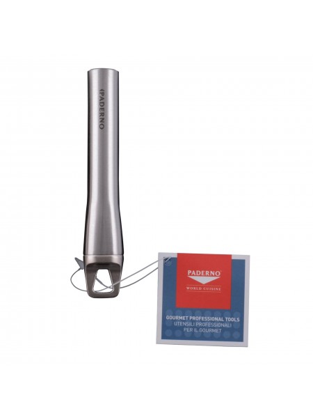 Кисть кондитерская, 2,8 см, L-22 см, ручка нержавеющая сталь, Paderno. (48278-94)