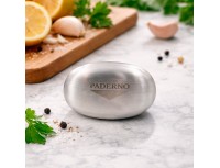 Мыло металлическое для удаления запаха, 7,5х5,5 см, нержавеющая сталь, Paderno. (48278-99)