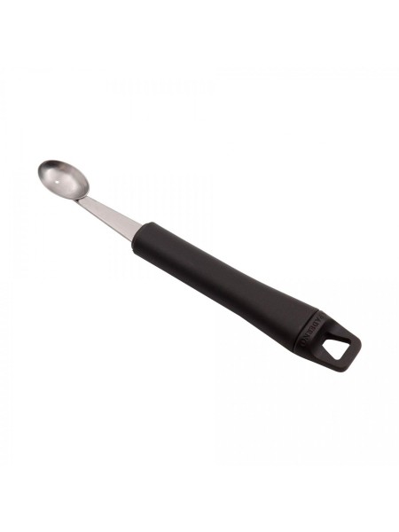 Ложка нуазетка для карвинга овощей и фруктов овальная, D-3,3х1,9 см, нерж.сталь, ручка пластик, Paderno. (48280-26)
