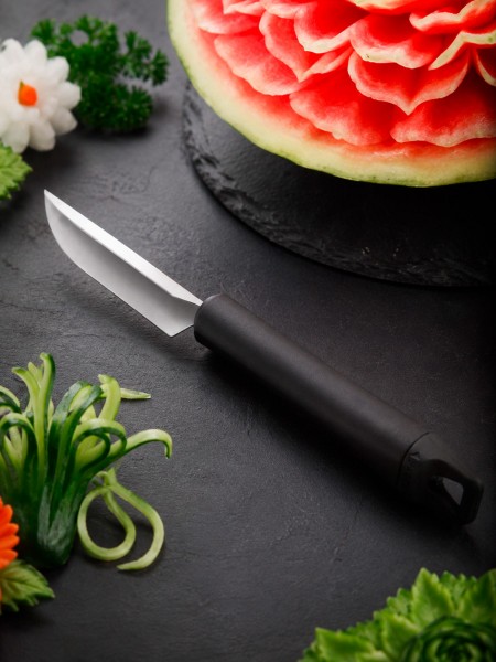 Профессиональный поварской нож для карвинга - нож декоратор, Paderno. (48280-91)