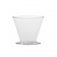 Фуршетный стакан пластиковый одноразовый, 70 мл, упаковка 100 штук, Paderno. (48352-01)