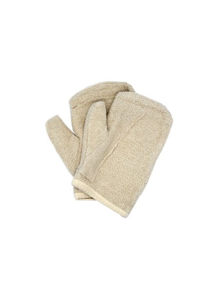 Жаропрочные пекарские рукавицы, пара, 27х15см +200С, Paderno. (48512-02)