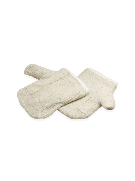 Жаропрочные пекарские рукавицы, пара, 26х14,5см +200С, Paderno. (48513-02)