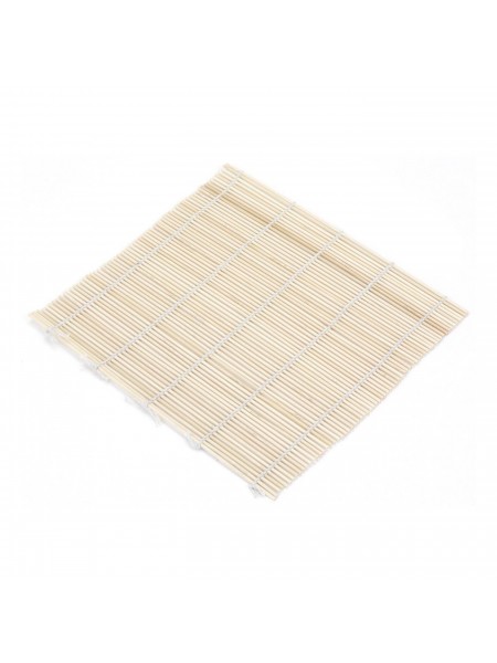 Циновка для скручивания ролов, суши 24х24 см, бамбук, Paderno. (49626-00)