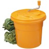 Ведро центрифуга сушилка для зелени 33х43 см, 12 л, пластик, оранжевое, Paderno. (49888-10)