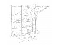 Подставка настенная для сушки мешков и насадок, 55х50х35 см, Dali Group. (510000)