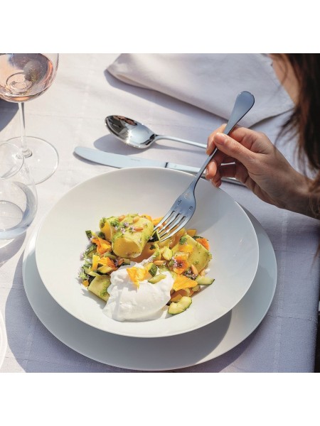 Вилка сервировочная, нержавеющая сталь, Queen Anne, Sambonet. (52507-45)