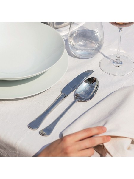 Вилка сервировочная, нержавеющая сталь, Queen Anne, Sambonet. (52507-45)