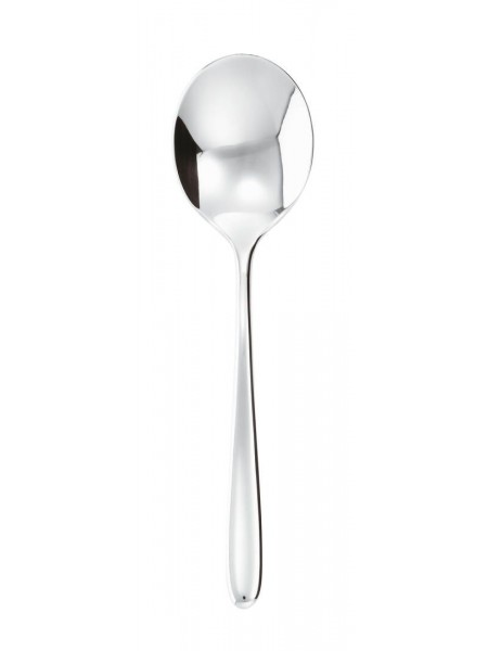 Ложка столовая круглая, нержавеющая сталь, Hannah, Sambonet. (52520-03)