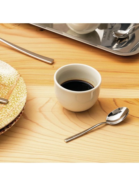 Ложка кофейная, нержавеющая сталь, Linea Q, Sambonet. (52530-37)