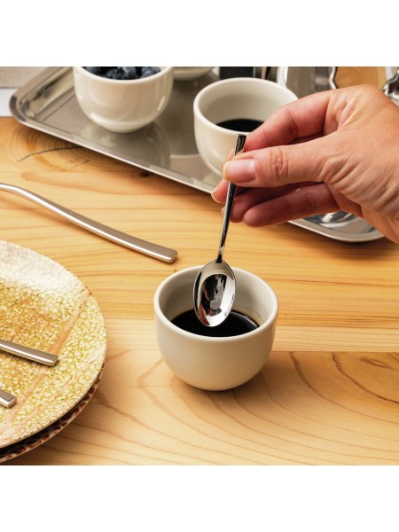 Ложка кофейная, нержавеющая сталь, Linea Q, Sambonet. (52530-37)